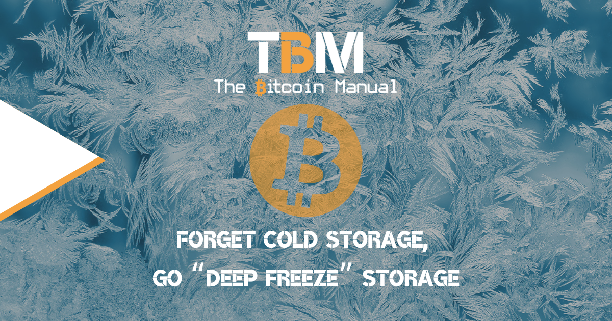 Deep Freeze cold storage