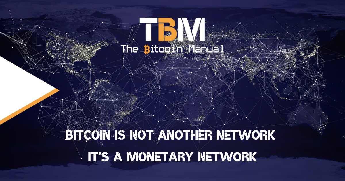 Bitcoin is monetary network