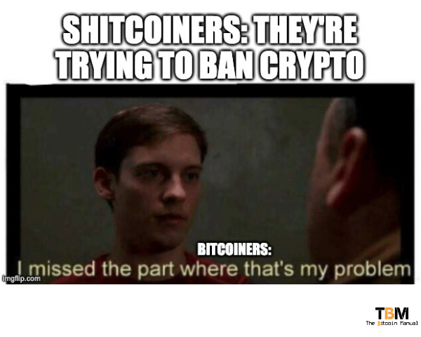 Bitcoin - Crypto is not our problem