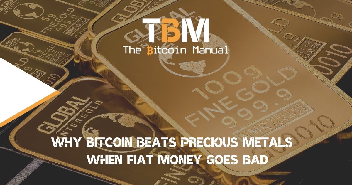 Gold and silver vs Bitcoin