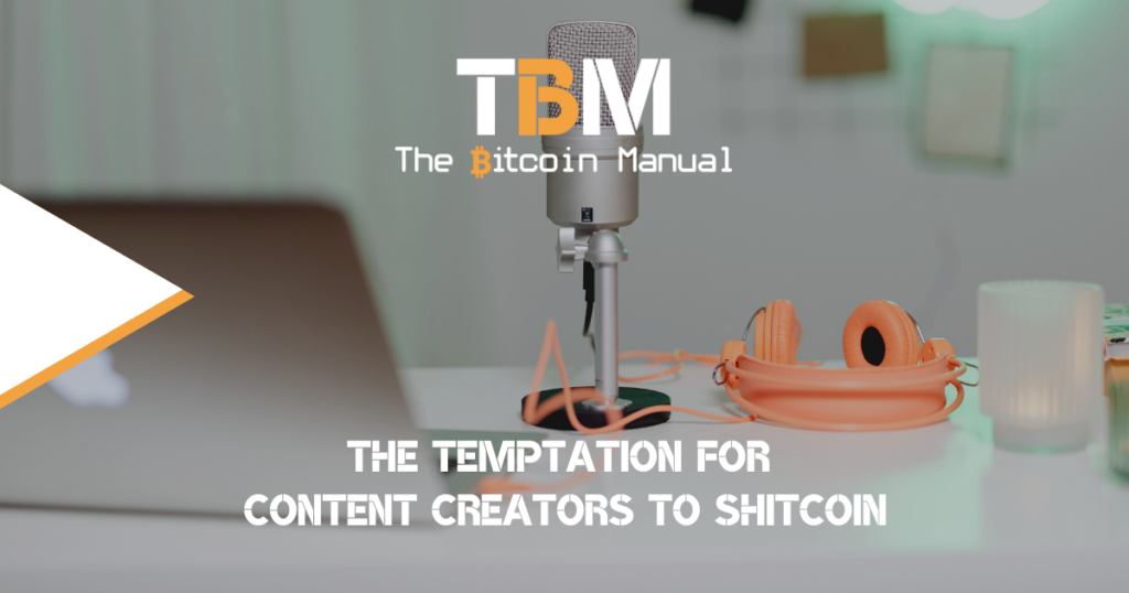 Why content creators prefer to shitcoin