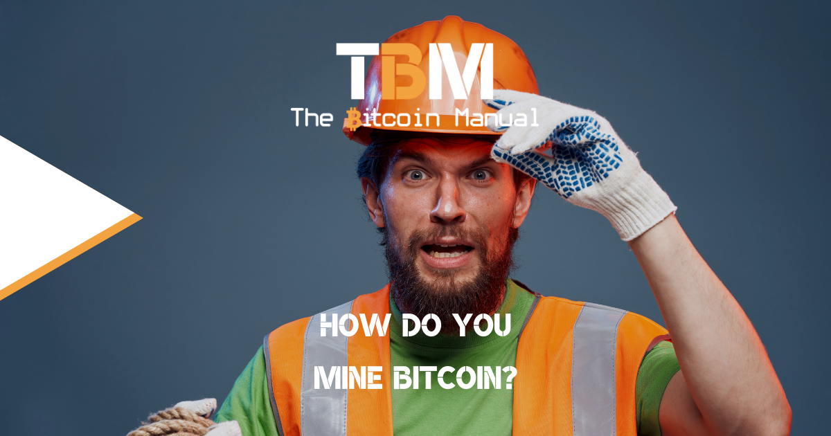 can you mine bitcoins