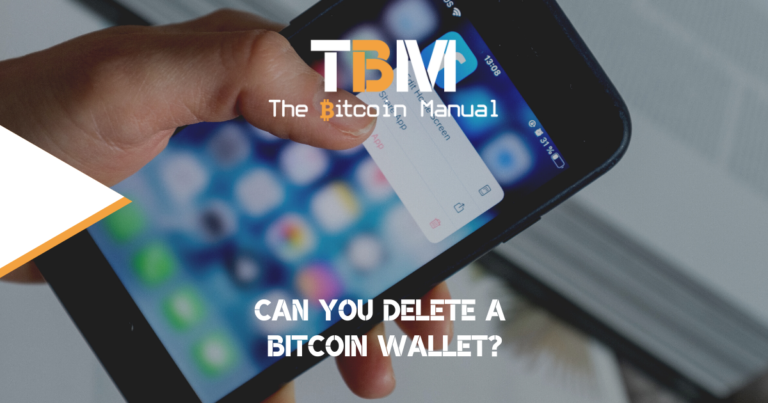 deleting btc wallet