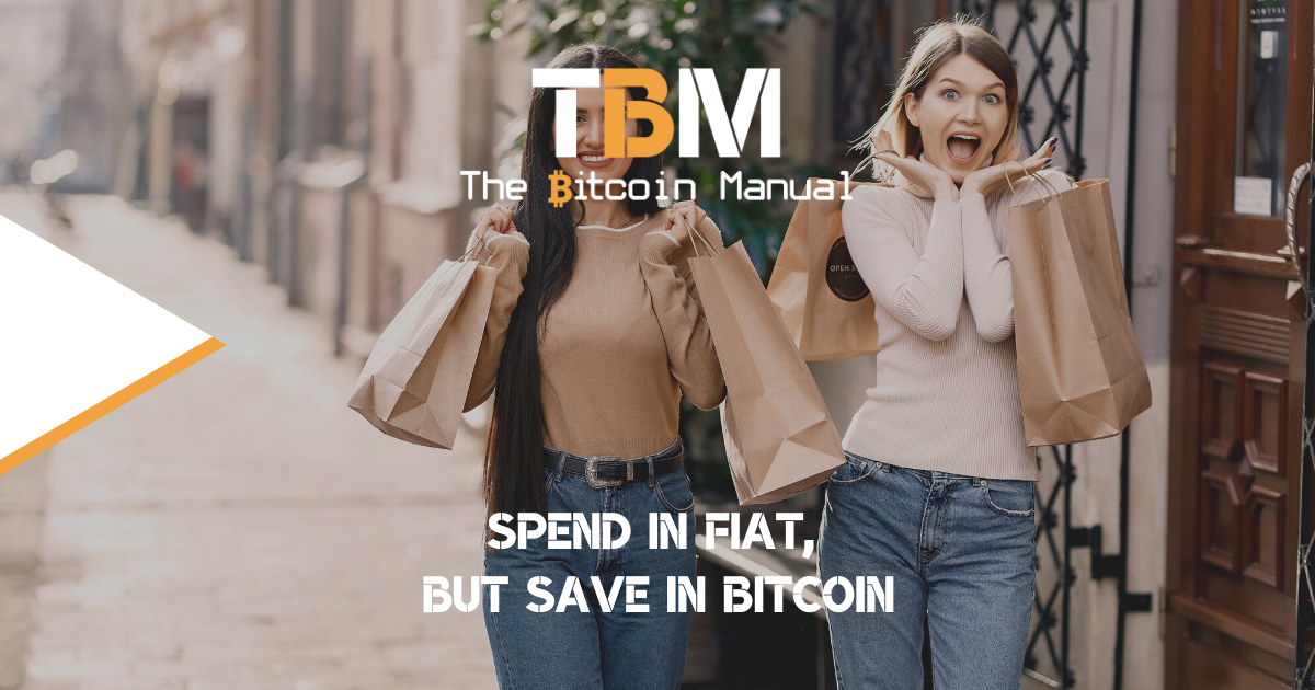 spend currency save in bitcoin