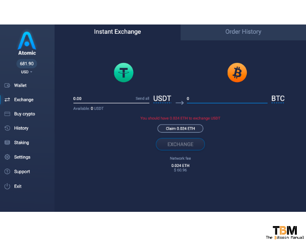 atomic wallet recieve btc