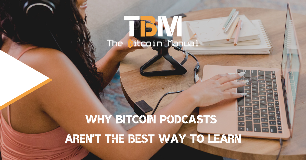 Bitcoin podcasting can suck