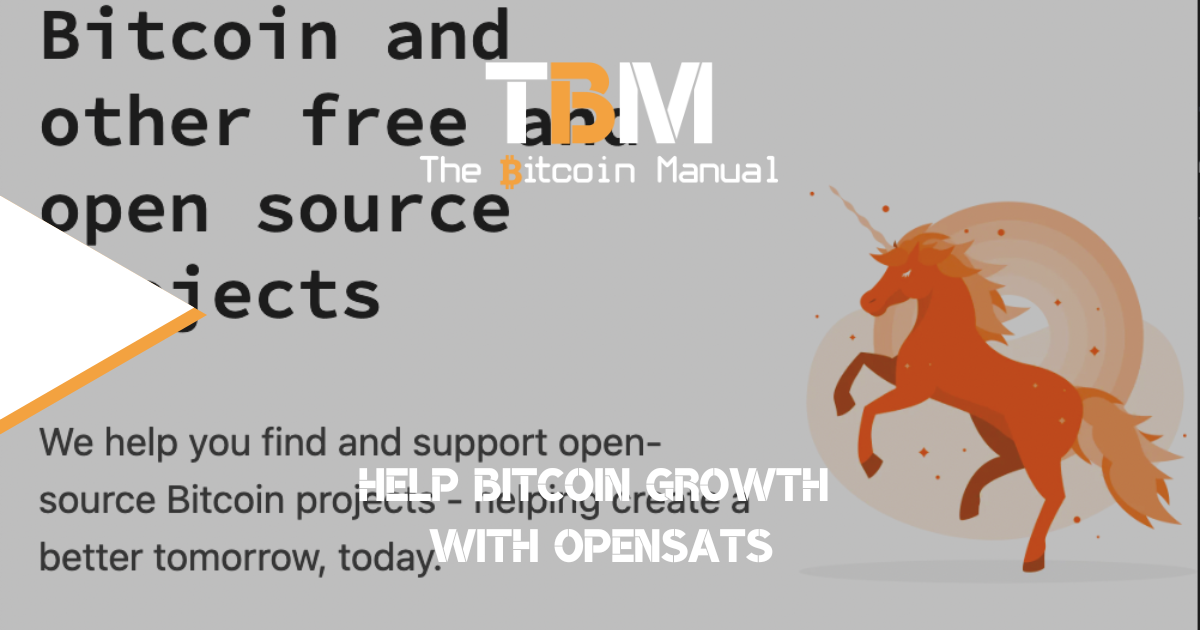 Support opensats