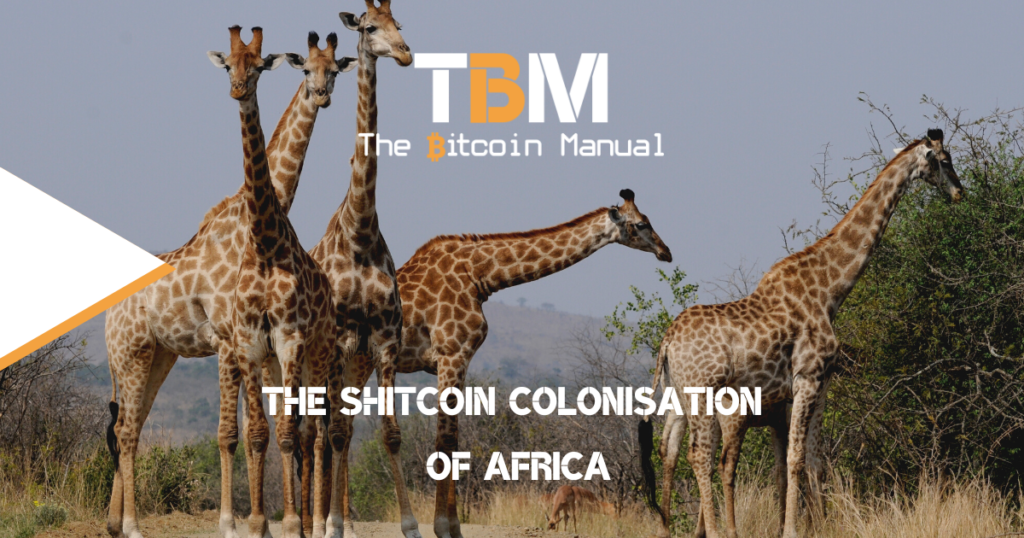 shitcoiners trying to race into Africa