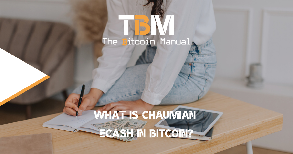 Chaumian eCash on Bitcoin