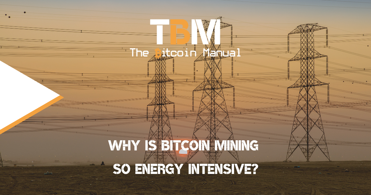 BTC mining energy intense