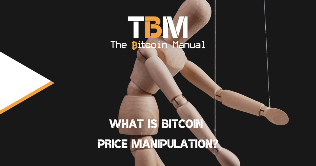 BTC price manipulation