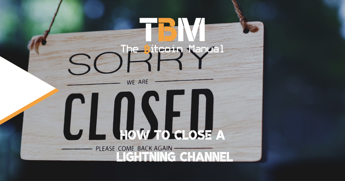closing a LN channel