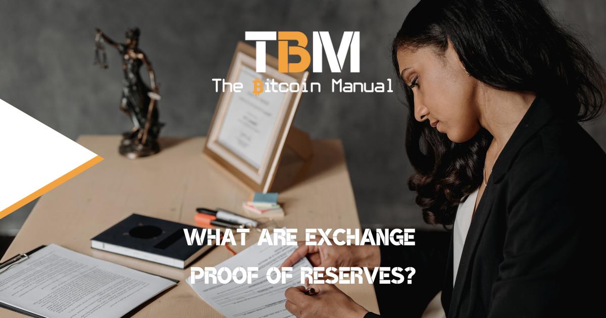 Exchange proof of reserves explained