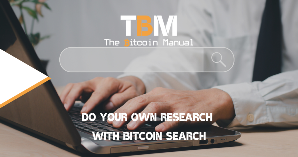 What is bitcoin search