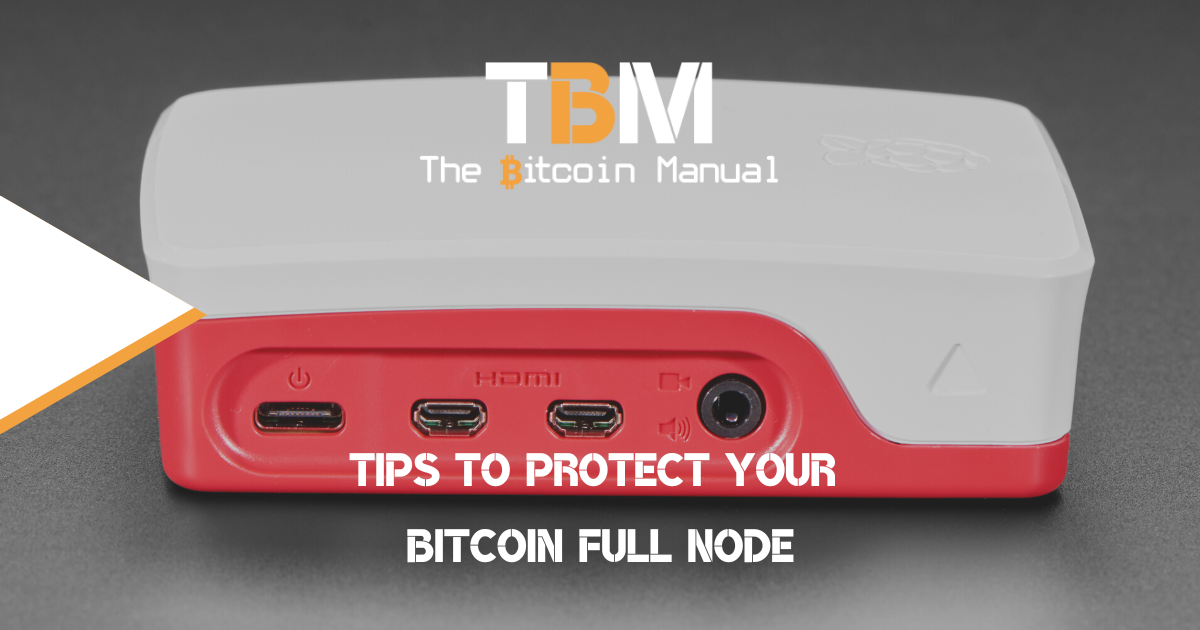 Protect BTC full node