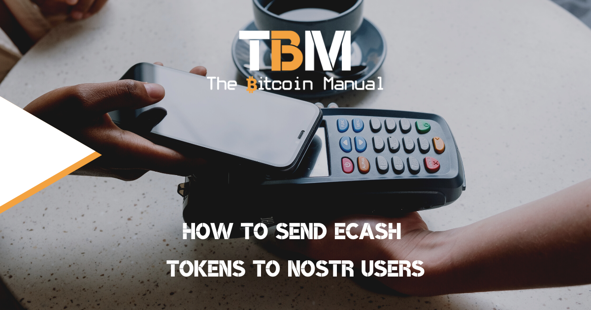 Sending eCash to nostr accounts