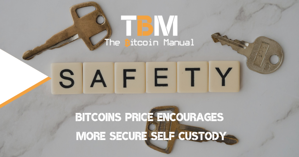 Bitcoin price drives security