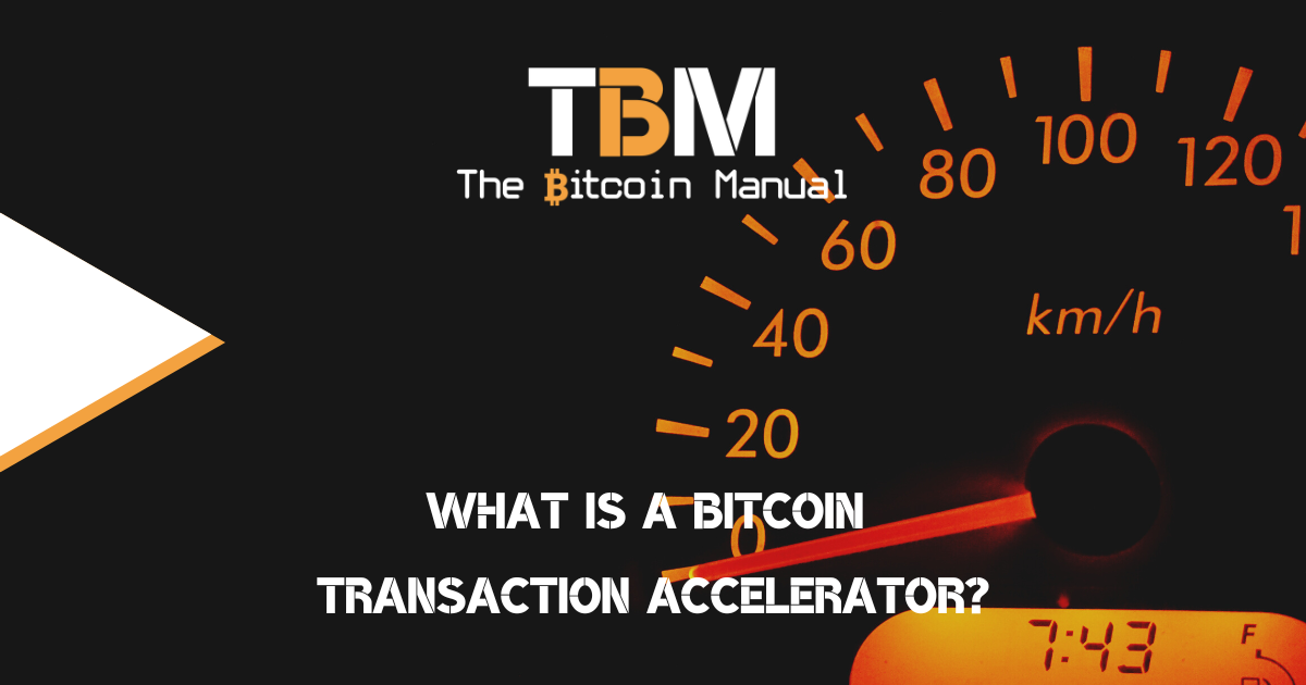 BTC transaction accelerator