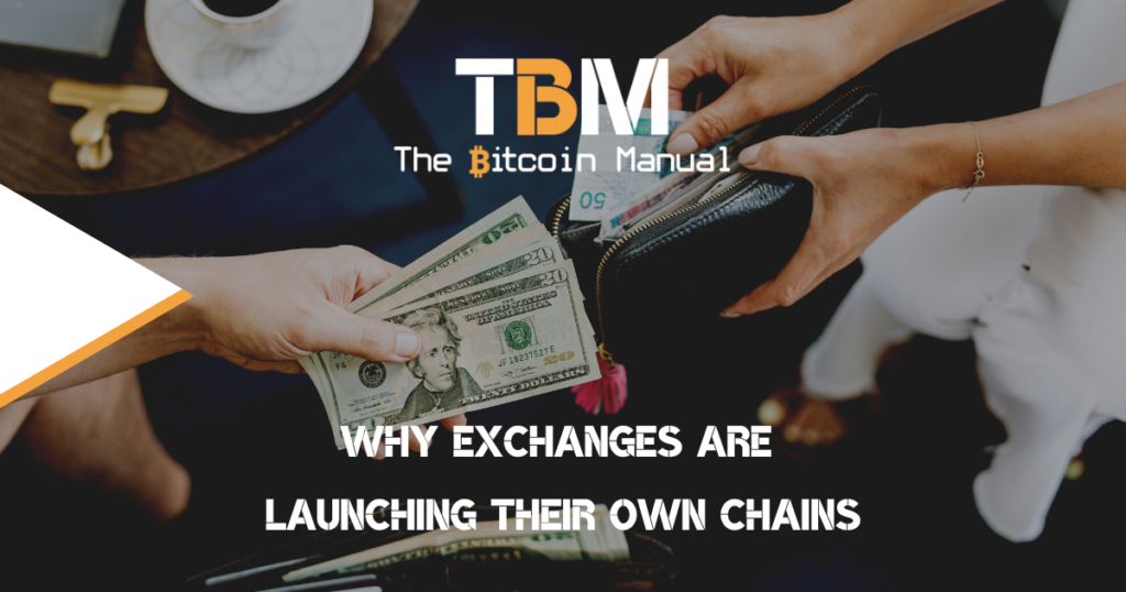 Exchanges launch own chain