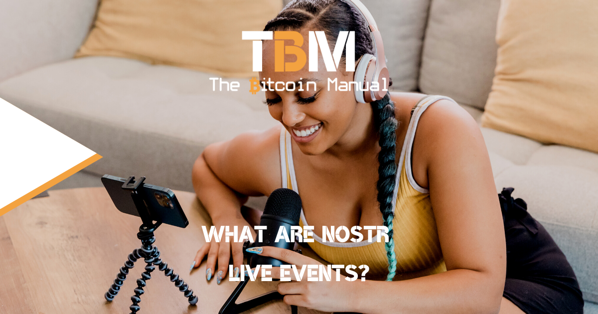 Nostr live events