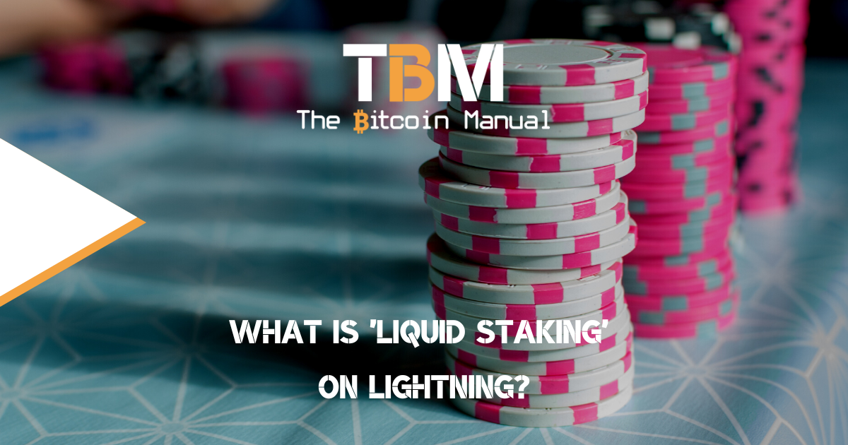 Liquid staking on lightning