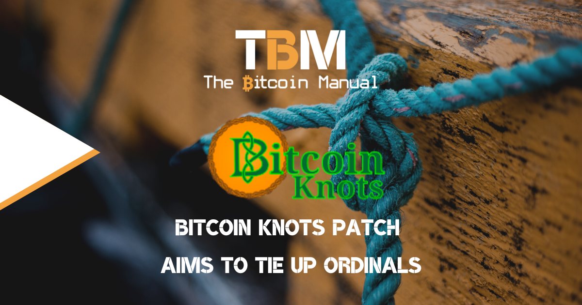 BTC Knots tie up ordinals