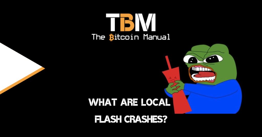 BTC local flash crash