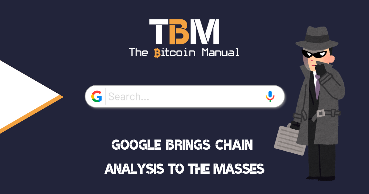 Google displaying rich results for on-chain data