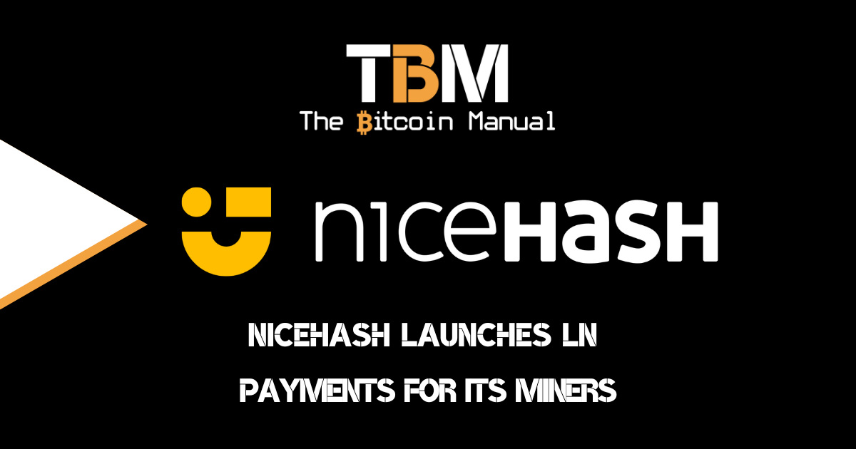 Nicehash LN payments