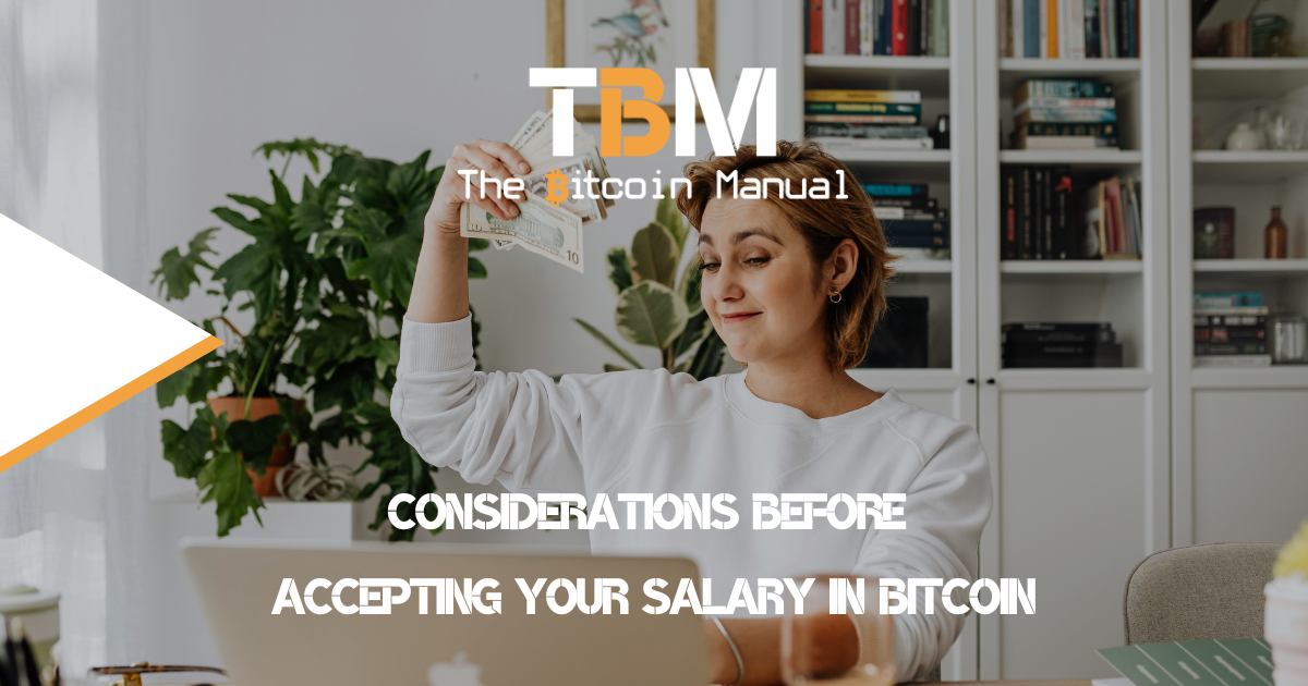 Accepting salary in Bitcoin