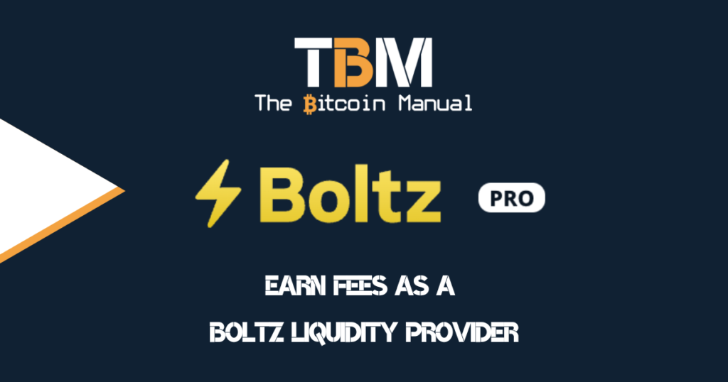 Earn Fees On Boltz