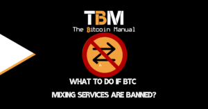 Ban btc mixing services