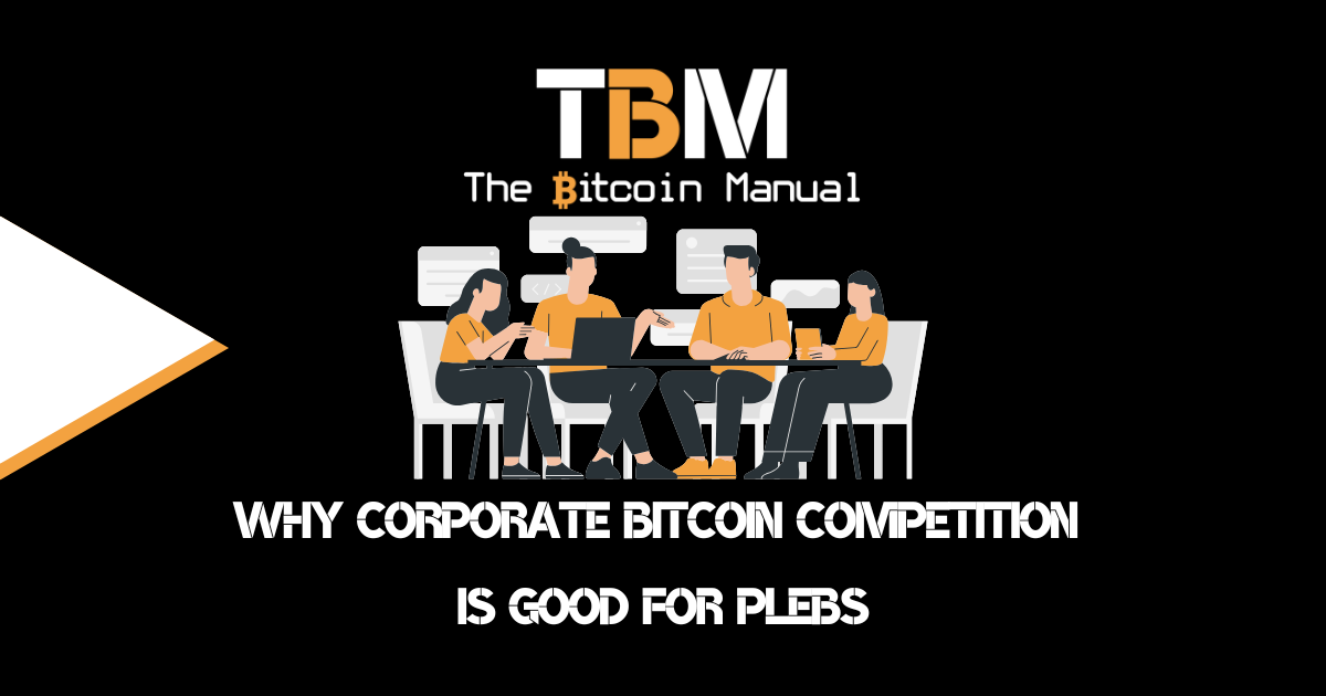Corporate stacking good for plebs