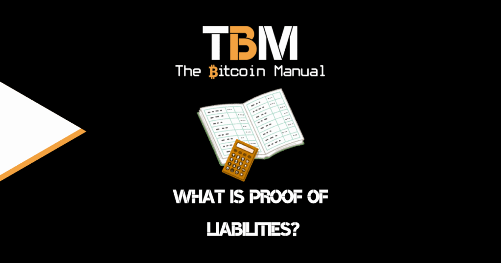 Proof of liabilities