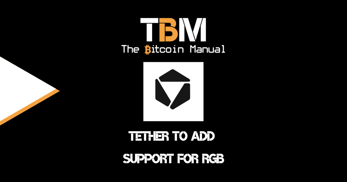 Tether support on RGB