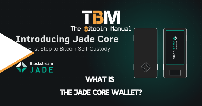 Jade Core Wallet Explained